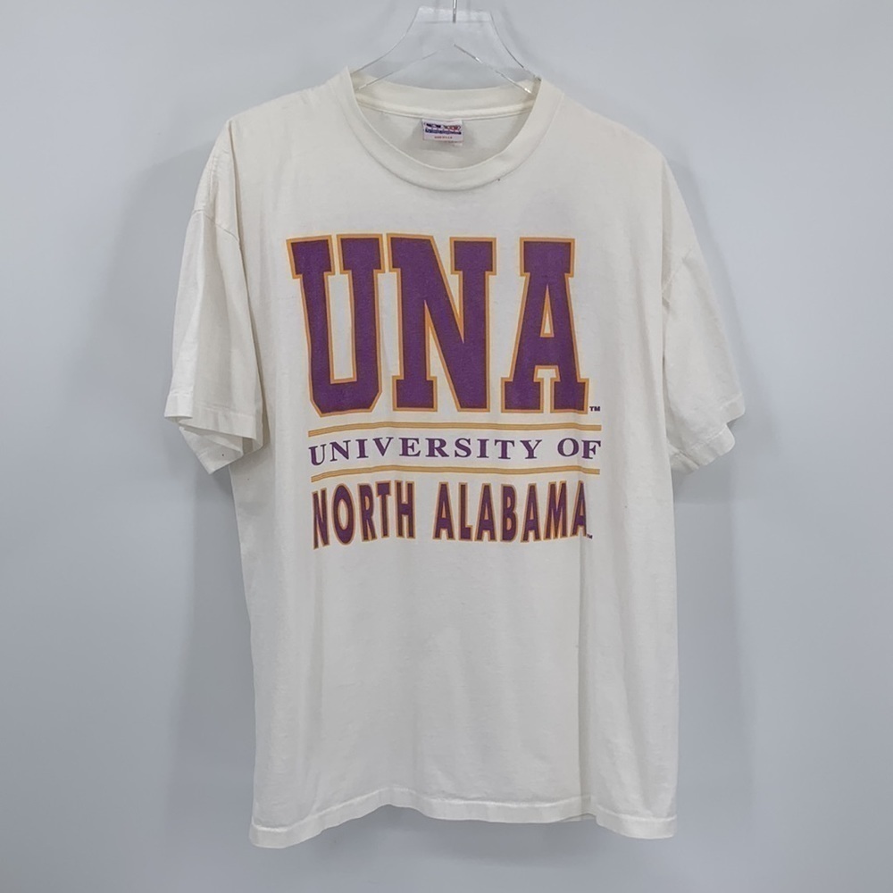 3D Apparel UNA Vintage college t-shirt single stitch University North Alabama XL